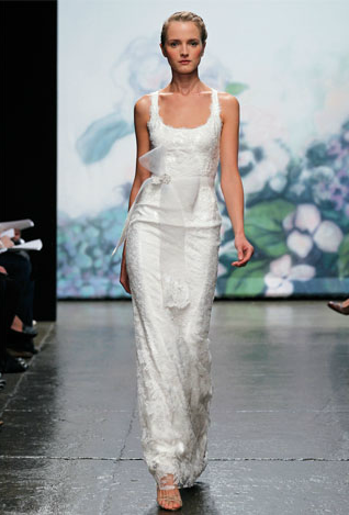 Monique Lhuillier Fall 2012 Collection Brooke Wedding Gown